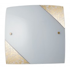 PLAFONIERA PARIS ORO 2XE27 30X30CM - Fan Europe - I-PARIS/3030 ORO