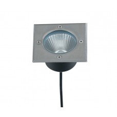 CALPESTABILE LED WALK ACCIAIO 12W 750LM 4000K IP67 IK10 14,2X14,2X11CM - Intec - LED-WALK-Q14