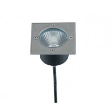 CALPESTABILE LED WALK ACCIAIO 8W 450LM 4000K IP67 IK10 11X11X10,1CM - Intec - LED-WALK-Q11