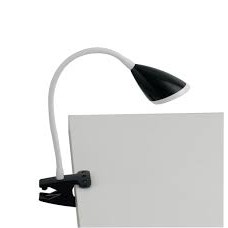 LAMPADA DA LETTURA LED HEGEL NERA 3,2W 260LM 4000K 9,5X33CM - Fan Europe - LEDT-HEGEL-BLACK