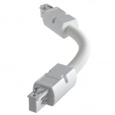 CONNESSIONE FLESSIBILE BIANCA PER BINARIO 37,8X4,2X3,4CM - Intec - LED-TRACK-FLEX