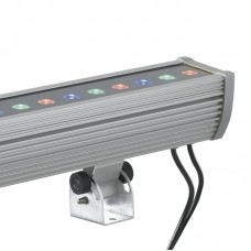 BARRA LED WALLWASHER ALLUMINIO 36X2W RGB IP65 122,5X14,5X8,2CM - Intec - LED-WALLWASHER-36