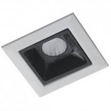 INCASSO LED SINKRO BIANCO/NERO 2W 160LM 4000K 4,5X4,5X4,9CM - Intec - INC-SINKRO-2M