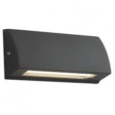 APPLIQUE LED SHELBY ANTRACITE 4W 120LM 4000K IP54 13X5,5X3CM - Intec - LED-W-SHELBY-130