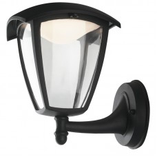 APPLIQUE LED UP LADY NERO 12W 800LM 4000K IP44 21X23X17CM - Intec - LANT-LADY/AP1A