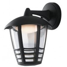 APPLIQUE LED DOWN CLOE NERO 12W 800LM 4000K IP44 19,3X23X17CM - Intec - LANT-CLOE/AP1B