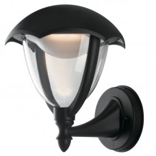 APPLIQUE LED UP MEGAN NERO 12W 800LM 4000K IP44 21X23,8X18,8CM - Intec - LANT-MEGAN/AP1A