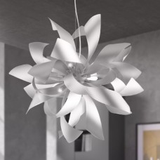 SOSPENSIONE BLOOM BIANCA/SILVER 6XG9 65CM - Fan Europe - I-BLOOM-S6 BCO