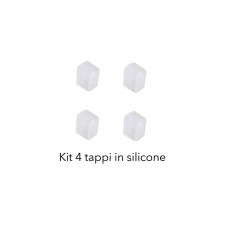 KIT 4PZ TAPPI IN SILICONE PER NEON FLEX - Intec - NEON-FLEX-CAP