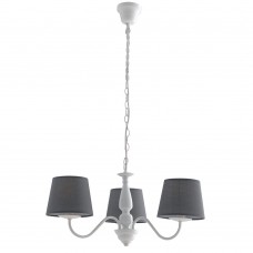 LAMPADARIO FAVOLA BIANCO 3XE14 56CM - Fan Europe - I-FAVOLA/3