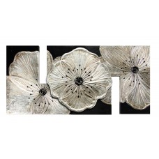 Pintdecor Noi Creiamo - Quadro PETUNIA ARGENTO PICCOLA - P4080