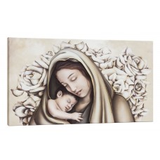 Pintdecor Noi Creiamo - Quadro MATERNITA CON ROSELLINE - P4742